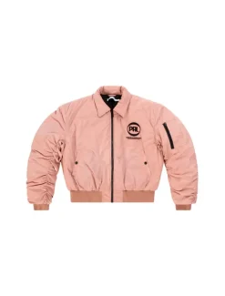 PAL Sporting Goods Sponsor Bomber Jacket Pale Mauve