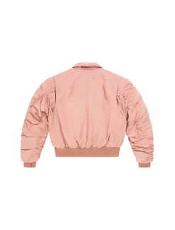 PAL Sporting Goods Sponsor Bomber Jacket Pale Mauve