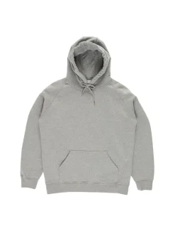 POP Trading Company Hearts Hooded Sweat Heather Grey