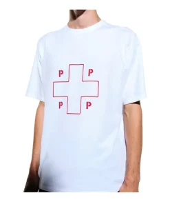 POP Trading Company Lifesaver Logo T-Shirt White