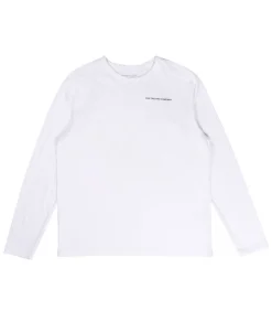 POP Trading Company Logo Longsleeve T-Shirt White Black