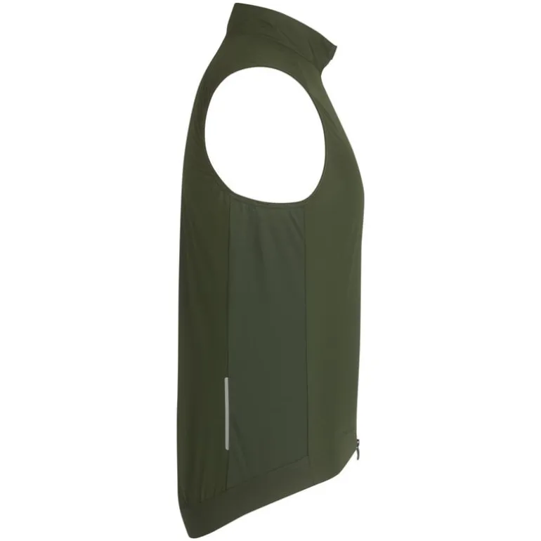 Rapha Core Gilet Deep Olive Green White