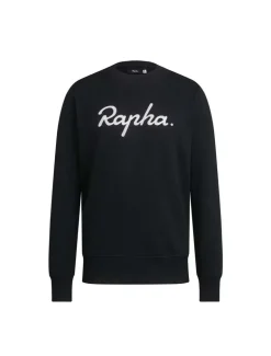 Rapha Logo Sweatshirt Black White