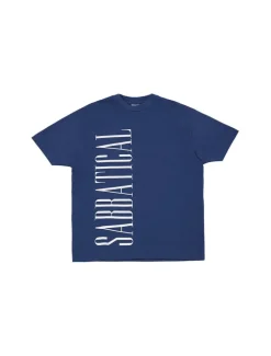 Sabbatical Logo T-Shirt Night Blue