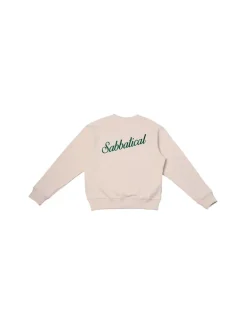 Sabbatical Script Logo Crewneck Vanilla