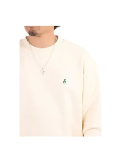 Sabbatical Script Logo Crewneck Vanilla