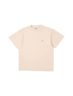 Sabbatical Script Logo T-Shirt Vanilla