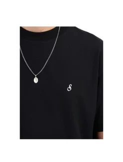 Sabbatical Script Logo T-Shirt Black