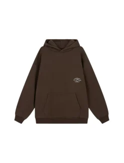 The Savage Report TSR Swirl Hoodie Brown